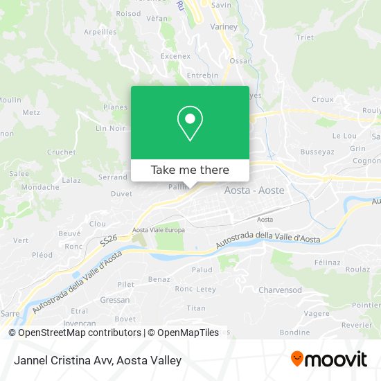 Jannel Cristina Avv map