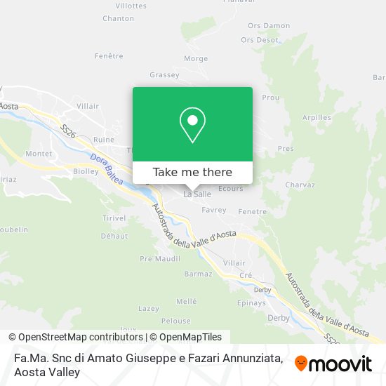 Fa.Ma. Snc di Amato Giuseppe e Fazari Annunziata map