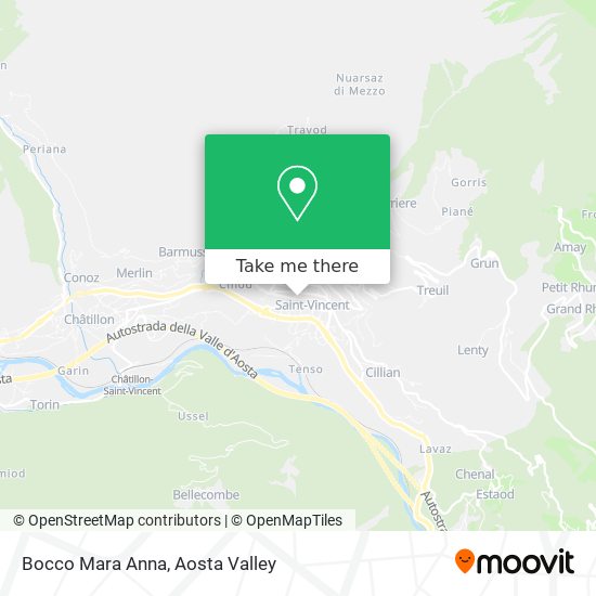 Bocco Mara Anna map