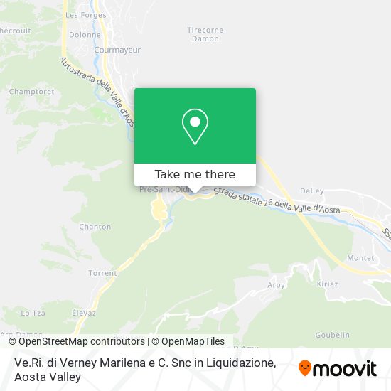 Ve.Ri. di Verney Marilena e C. Snc in Liquidazione map