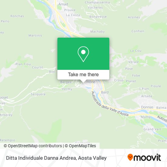Ditta Individuale Danna Andrea map