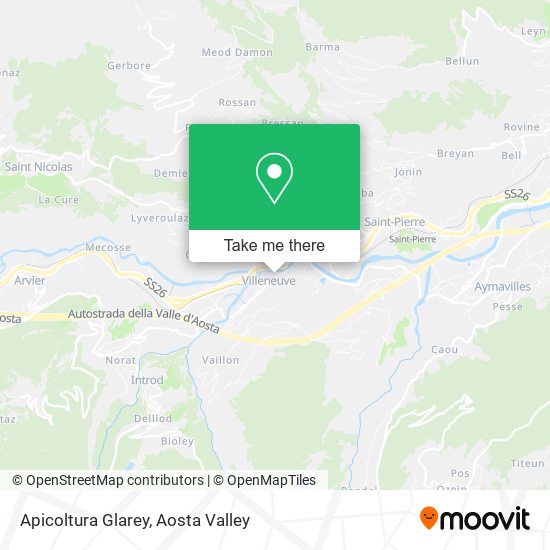 Apicoltura Glarey map