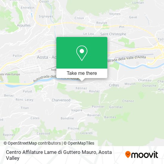 Centro Affilature Lame di Guttero Mauro map