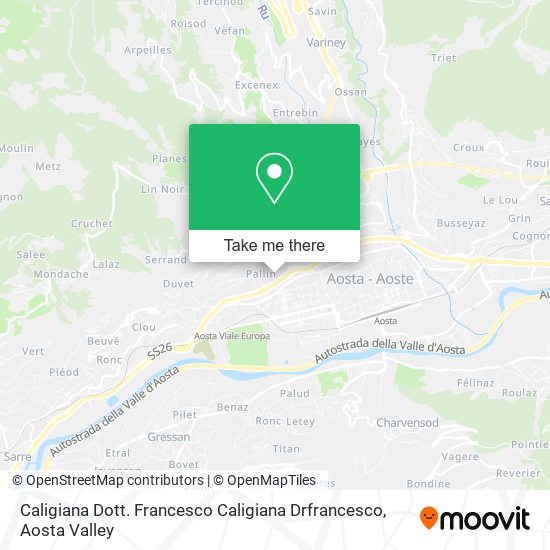 Caligiana Dott. Francesco Caligiana Drfrancesco map