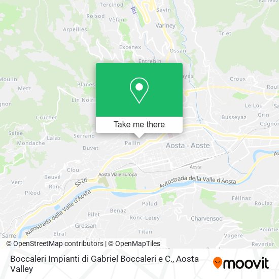 Boccaleri Impianti di Gabriel Boccaleri e C. map