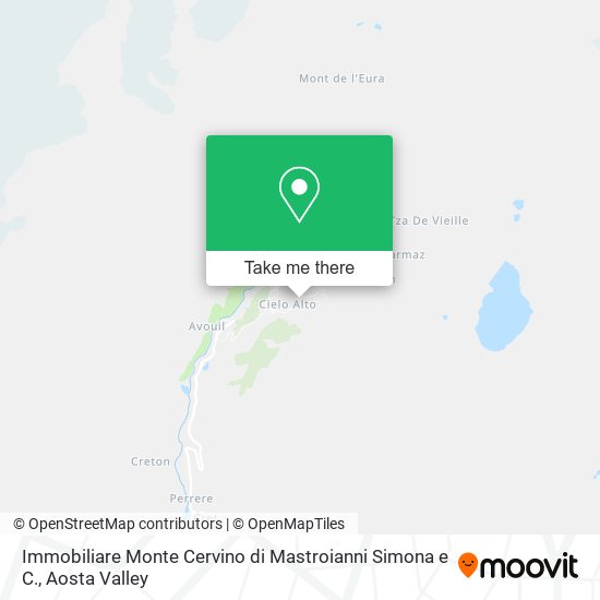 Immobiliare Monte Cervino di Mastroianni Simona e C. map