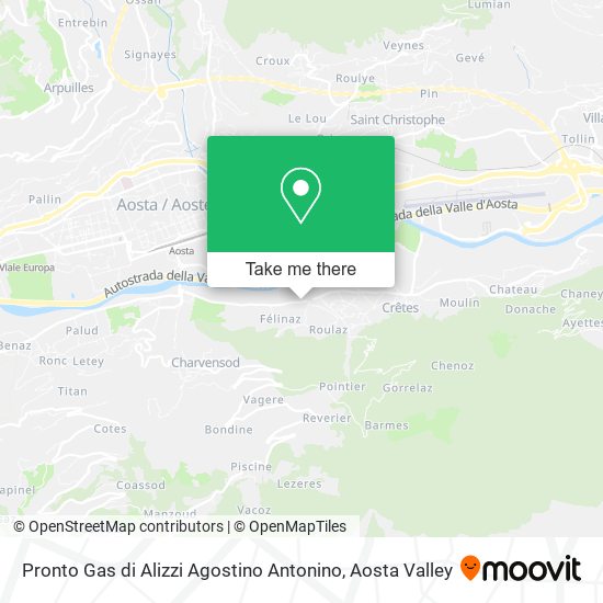 Pronto Gas di Alizzi Agostino Antonino map