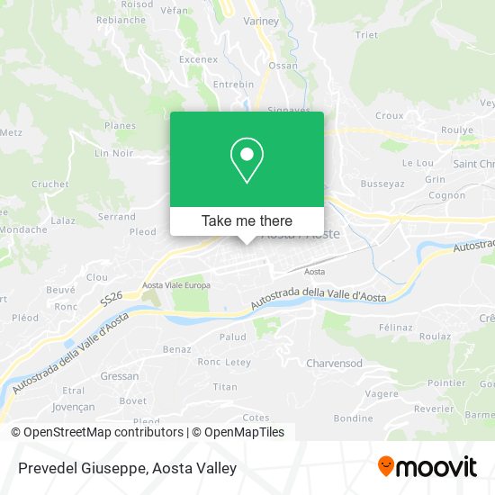 Prevedel Giuseppe map