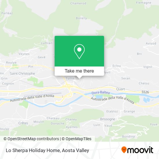 Lo Sherpa Holiday Home map