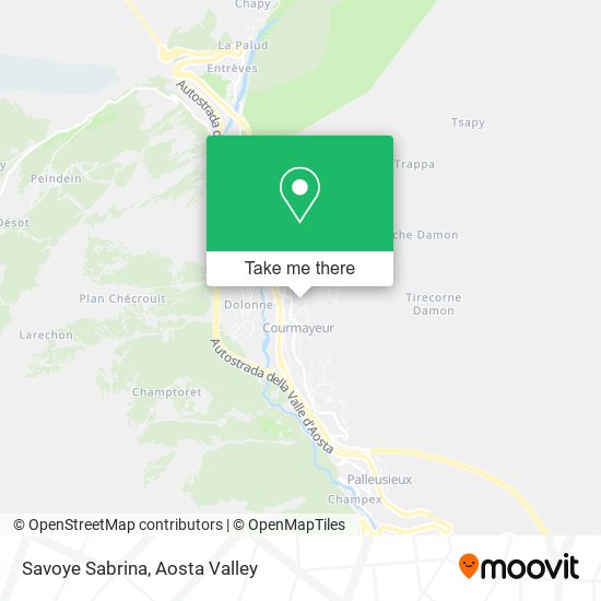 Savoye Sabrina map