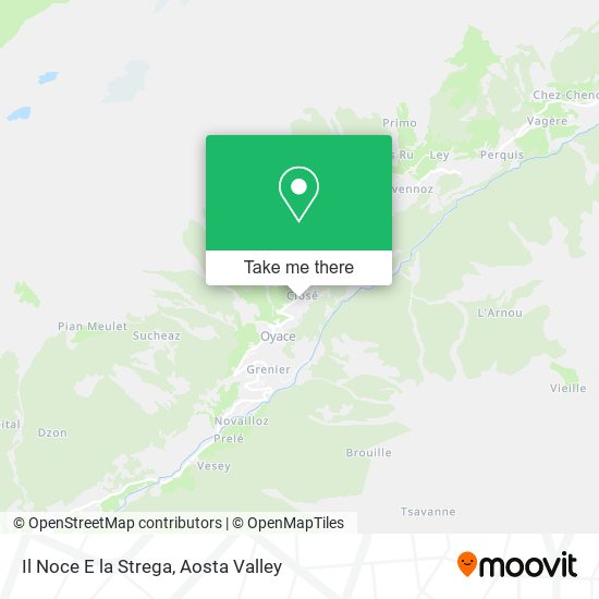 Il Noce E la Strega map