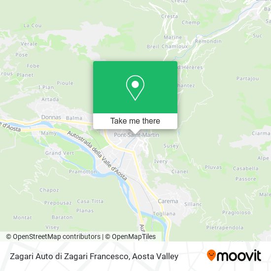 Zagari Auto di Zagari Francesco map