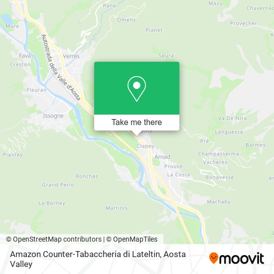 Amazon Counter-Tabaccheria di Lateltin map