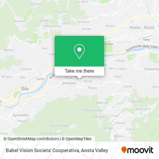 Babel Vision Societa' Cooperativa map