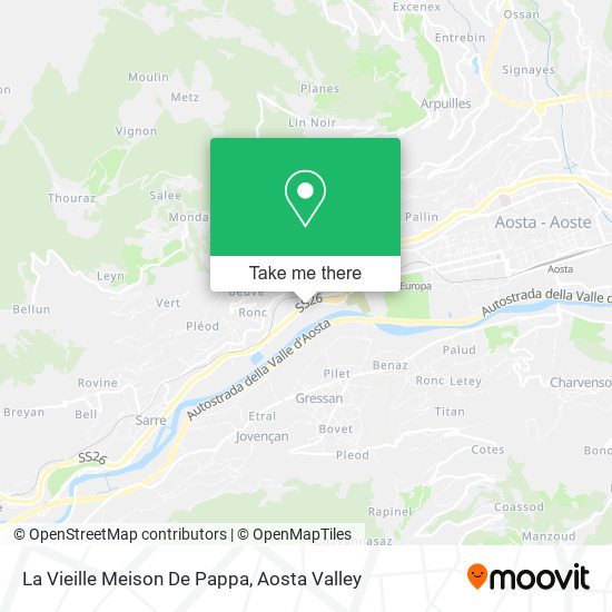 La Vieille Meison De Pappa map