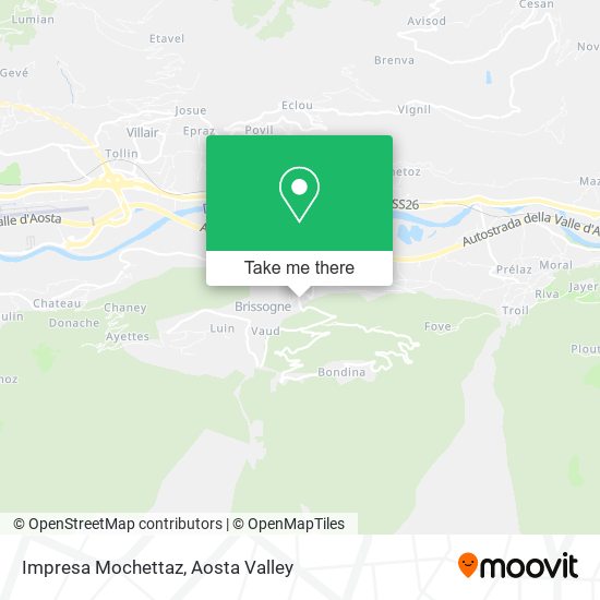 Impresa Mochettaz map