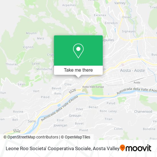 Leone Roo Societa' Cooperativa Sociale map
