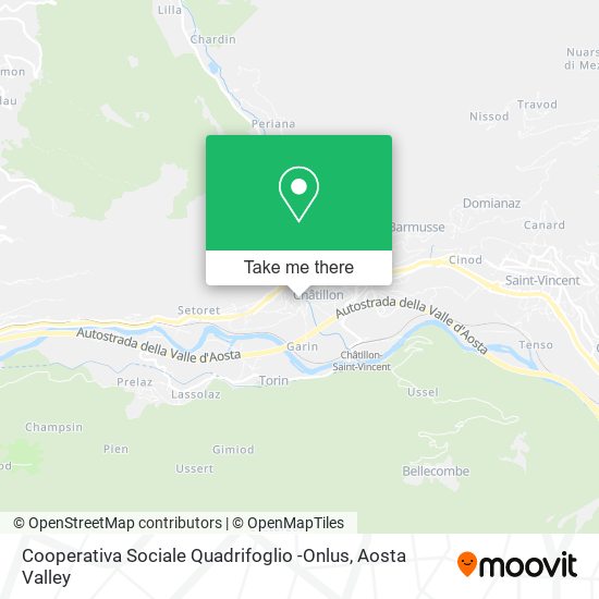 Cooperativa Sociale Quadrifoglio -Onlus map