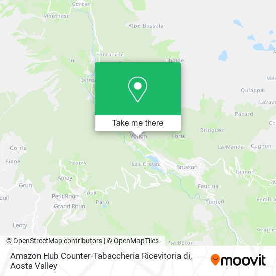 Amazon Hub Counter-Tabaccheria Ricevitoria di map