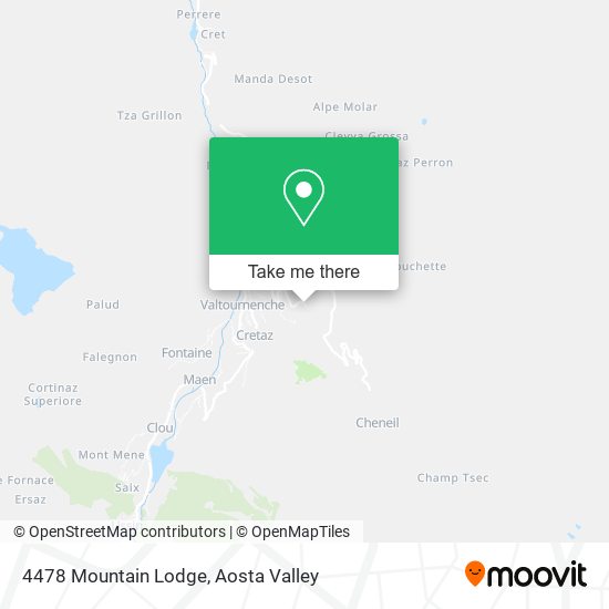 4478 Mountain Lodge map