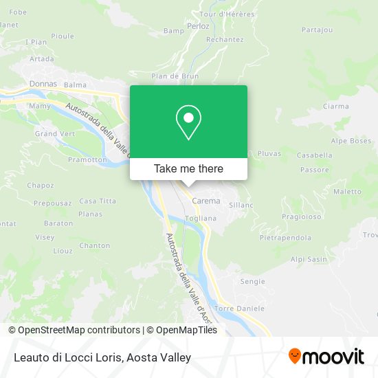 Leauto di Locci Loris map