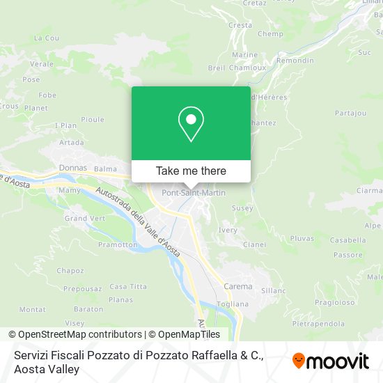 Servizi Fiscali Pozzato di Pozzato Raffaella & C. map