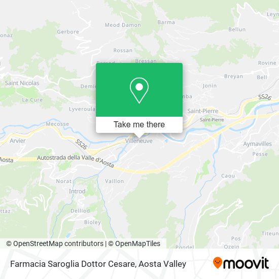 Farmacia Saroglia Dottor Cesare map