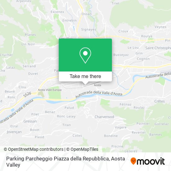 Parking Parcheggio Piazza della Repubblica map
