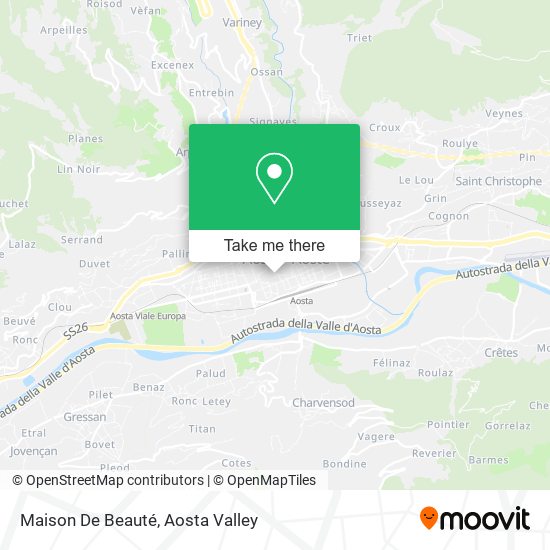 Maison De Beauté map