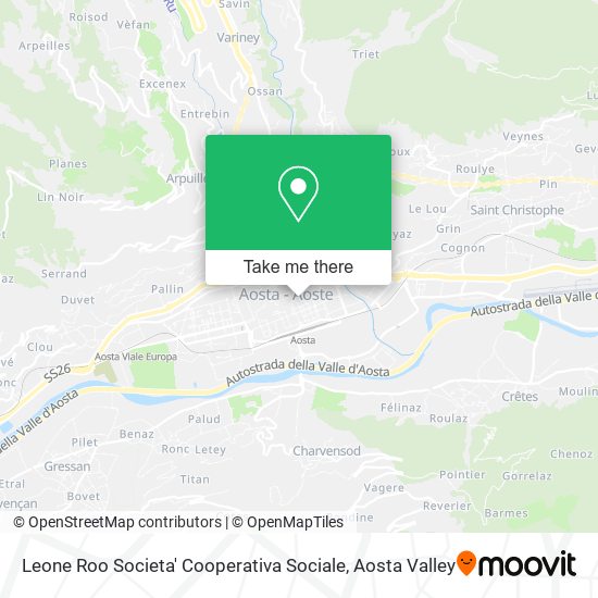 Leone Roo Societa' Cooperativa Sociale map