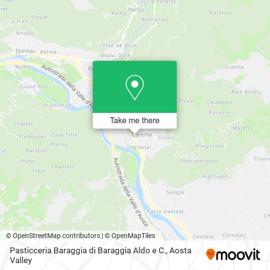Pasticceria Baraggia di Baraggia Aldo e C. map
