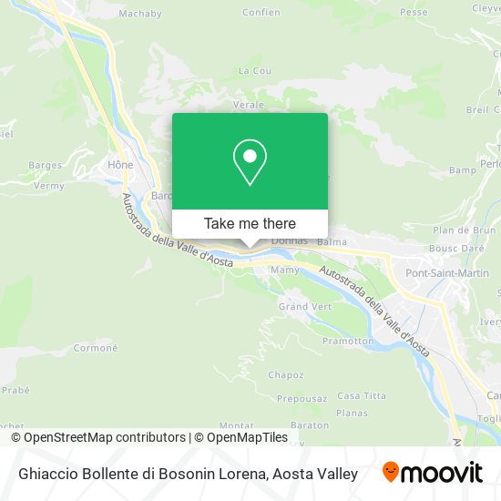 Ghiaccio Bollente di Bosonin Lorena map