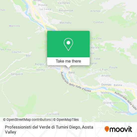Professionisti del Verde di Tumini Diego map