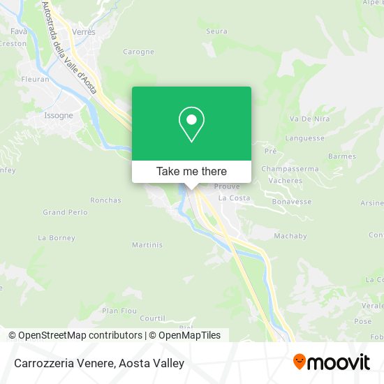 Carrozzeria Venere map
