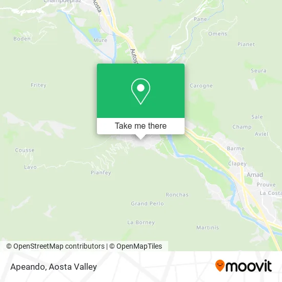Apeando map
