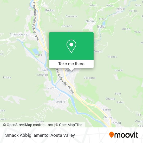 Smack Abbigliamento map