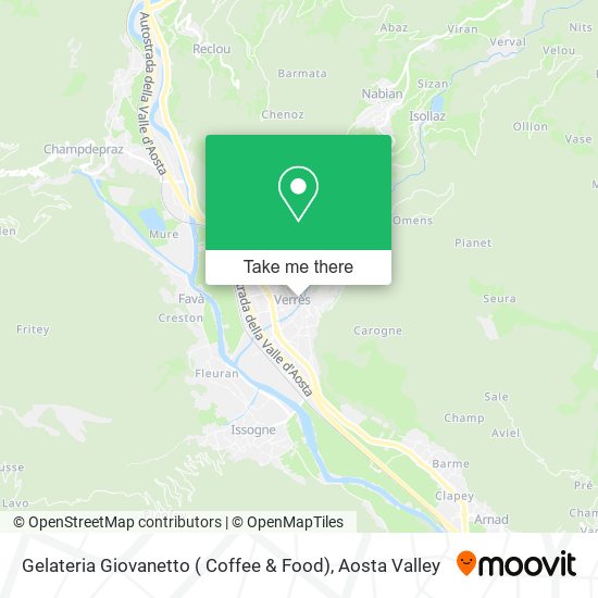 Gelateria Giovanetto ( Coffee & Food) map
