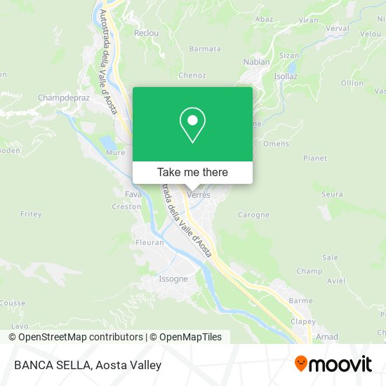 BANCA SELLA map