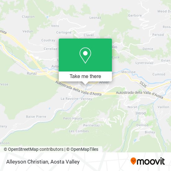 Alleyson Christian map