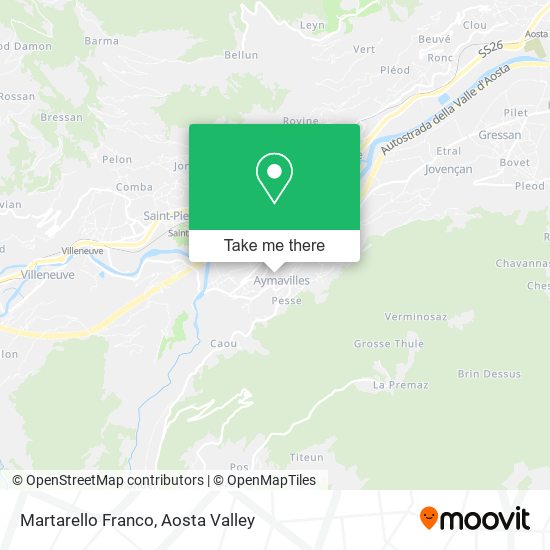 Martarello Franco map