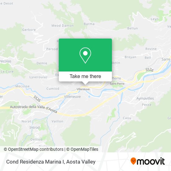 Cond Residenza Marina I map