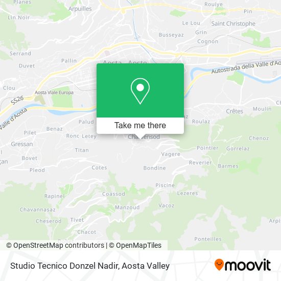 Studio Tecnico Donzel Nadir map