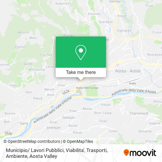 Municipio/ Lavori Pubblici, Viabilita', Trasporti, Ambiente map