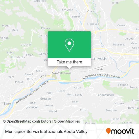 Municipio/ Servizi Istituzionali map