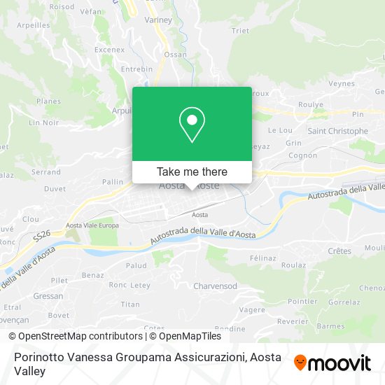 Porinotto Vanessa Groupama Assicurazioni map