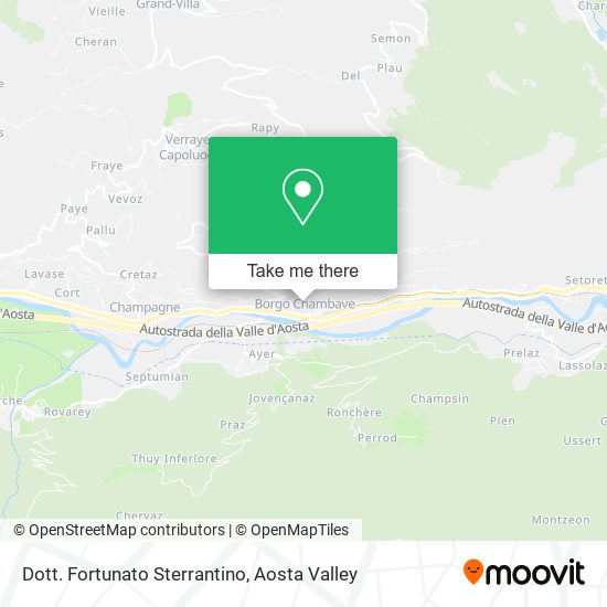 Dott. Fortunato Sterrantino map