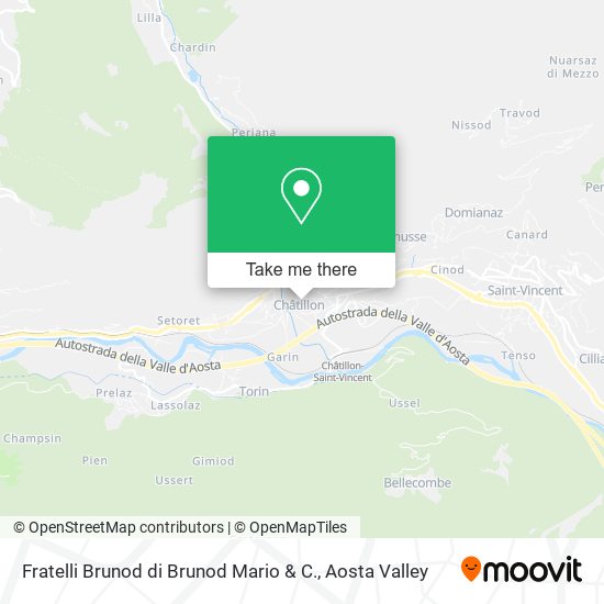 Fratelli Brunod di Brunod Mario & C. map