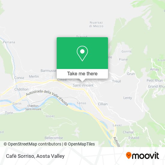 Cafè Sorriso map