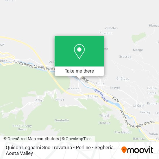 Quison Legnami Snc Travatura - Perline - Segheria map