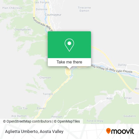 Aglietta Umberto map
